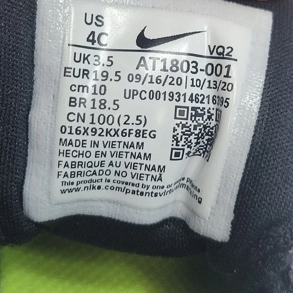 Nike‎ Star Runner Toddler Size 4C Shoes AT1803-001